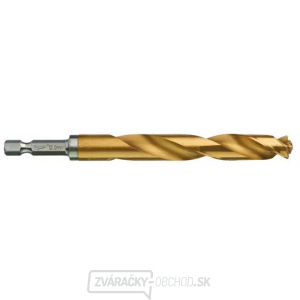 Milwaukee Titánový vrták do kovu Shockwave HSS-G TiN Red Hex 12 mm - 1ks Milwaukee Titánový vrták do kovu Shockwave HSS-G TiN Red Hex 12 mm - 1ks