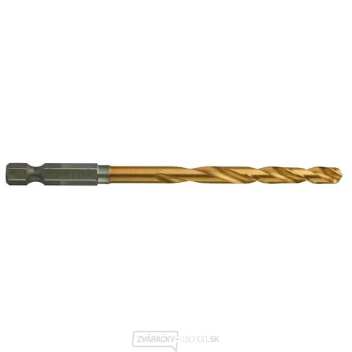 Milwaukee titánové Vrták do kovu Shockwave HSS-G TiN Red Hex 5.5 mm - 1ks