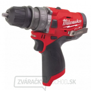 Milwaukee M12 FUEL ™ KOMPAKTNÉ PRÍKLEPOVÁ VŔTAČKA S rýchlovymeniteľným skľučovadla M12 FPDX-0 Náhľad