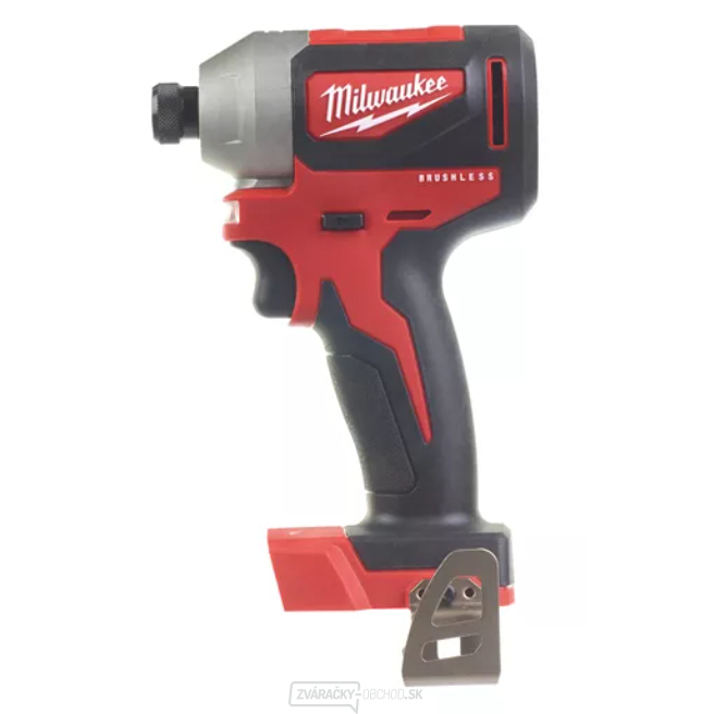 Milwaukee M18 ™ ¼"HEX KOMPAKTNÉ bezuhlíkový RÁZOVÝ UŤAHOVAČ M18 CBLID-0