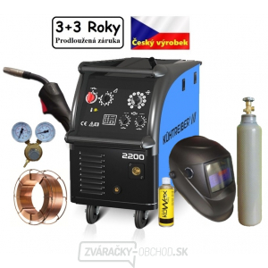 KIT 2200 Standard 4kladka + horák + ventil + samostmievacia kukla + sprej + drôt + fľaša CO2 s náplňou gallery main image