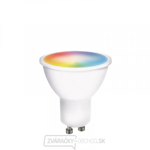 Solight LED SMART WIFI žiarovka, GU10, 5W, RGB, 400lm gallery main image