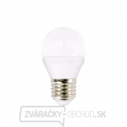 ECOLUX LED žiarovka 3-pack, miniglobe, 6W, E27, 3000K, 450L, 3ks Náhľad