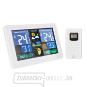Solight meteostanice, extra veľký farebný LCD, teplota, vlhkosť, tlak, RCC, USB nabíjanie, biela Solight meteostanice, extra veľký farebný LCD, teplota, vlhkosť, tlak, RCC, USB nabíjanie, biela náhled
