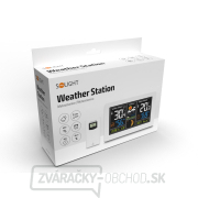 Solight meteostanice, extra veľký farebný LCD, teplota, vlhkosť, tlak, RCC, USB nabíjanie, biela Solight meteostanice, extra veľký farebný LCD, teplota, vlhkosť, tlak, RCC, USB nabíjanie, biela náhled
