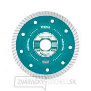 Kotúč diamanový rezný, ultra tenký, mokré rezanie, 115cm, industrial, 115x22,2mm, delený segment 8mm, extra tenký 0,8mm, gallery main image