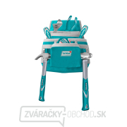 Pás na náradie, 10 vreciek na náradie, 2x držiak na kladivo, max. Nosnosť 10kg Náhľad