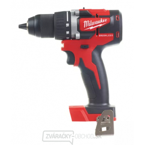 Milwaukee M18 ™ KOMPAKTNÉ bezuhlíkový VŔTACIE SKRUTKOVAČ M18 CBLDD-0 gallery main image