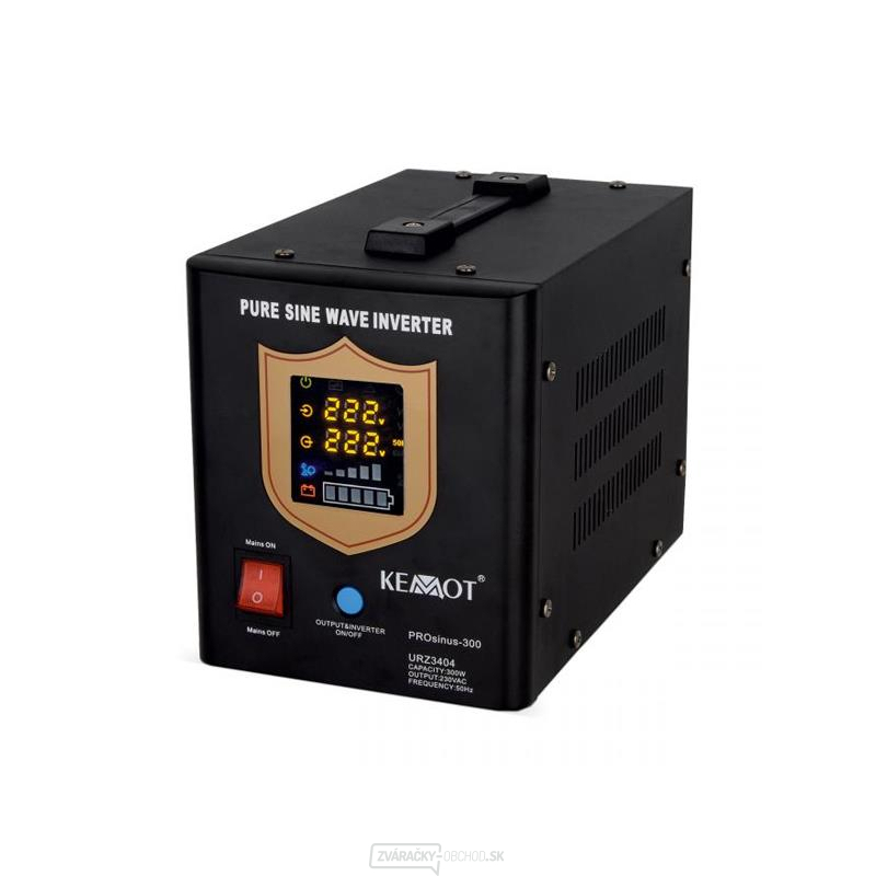 Zdroj záložný KEMOT PROsinus 300W 12V