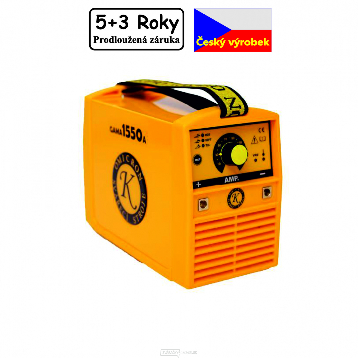 Zvárací invertor GAMA 1550A