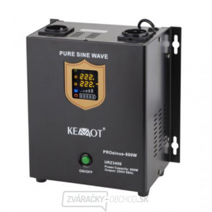 Zdroj záložný KEMOT PROsinus 500W 12V nástenný gallery main image