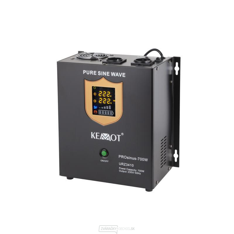 Zdroj záložný KEMOT PROsinus 700W 12V nástenný