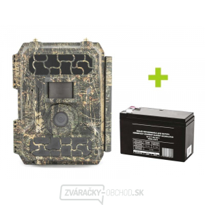 Fotopasca OXE Panther 4G + externý akumulátor 12V/2,2Ah a napájací kábel gallery main image