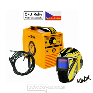 Zvárací invertor GAMA 1550A + káble 25/3m + sam.kukla Zvárací invertor GAMA 1550A + káble 25/3m + sam.kukla gallery main image