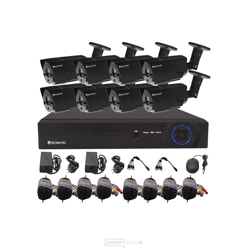 Kamerový systém Sécurité PRO AHD8CHV2-B Kamerový systém Sécurité PRO AHD8CHV2-B gallery main image