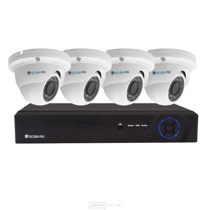 Kamerový systém Sécurité PRO NVR4CHV2-W DOME
