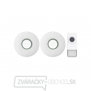 Zvonček bezdrôtový Geti GWD 205W sada Zvonček bezdrôtový Geti GWD 205W sada gallery main image