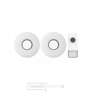 Zvonček bezdrôtový Geti GWD 205W sada Zvonček bezdrôtový Geti GWD 205W sada gallery main image