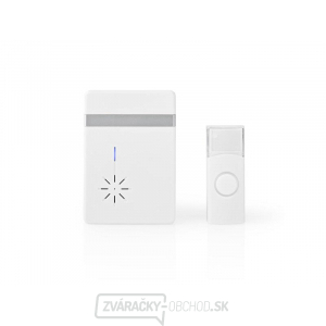 Zvonček bezdrôtový NEDIS DOORB212WT Zvonček bezdrôtový NEDIS DOORB212WT gallery main image