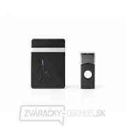 Zvonček bezdrôtový NEDIS DOORB212BK Zvonček bezdrôtový NEDIS DOORB212BK gallery main image