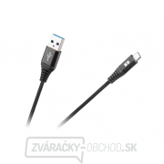 Kábel REBEL USB/Micro USB čierny 2 m gallery main image