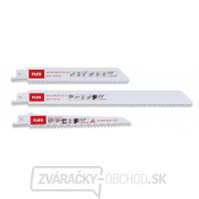 Flex Sada plátkov pre šavľové píly pre plast/drevo/kov RS/Bi Set VE3 - 3ks gallery main image