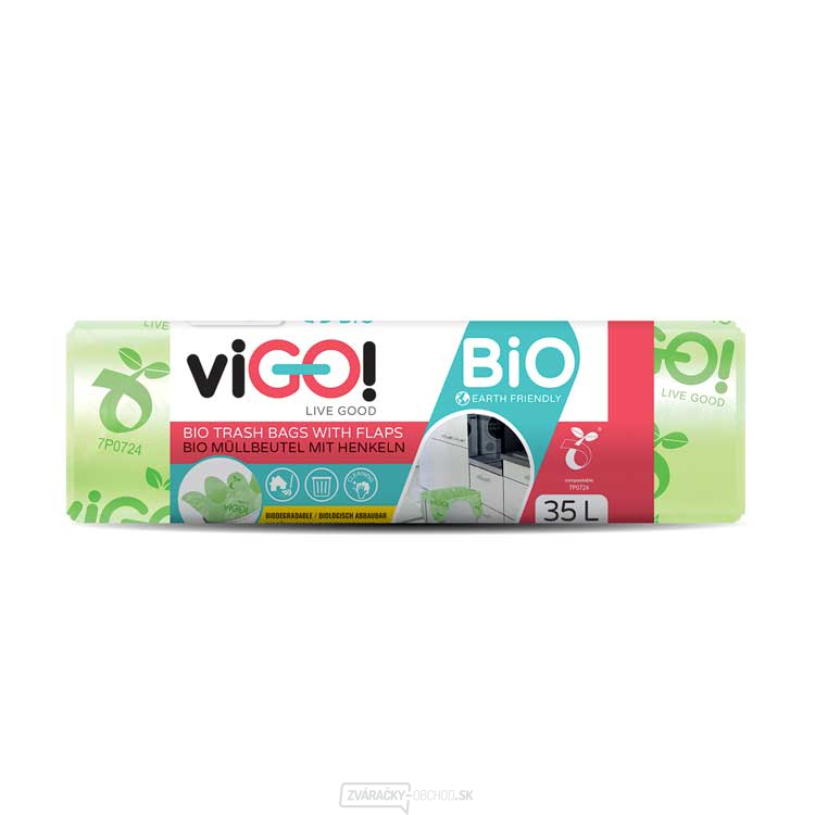 ViGO! BIO vrecká do košov 35l - 10 ks