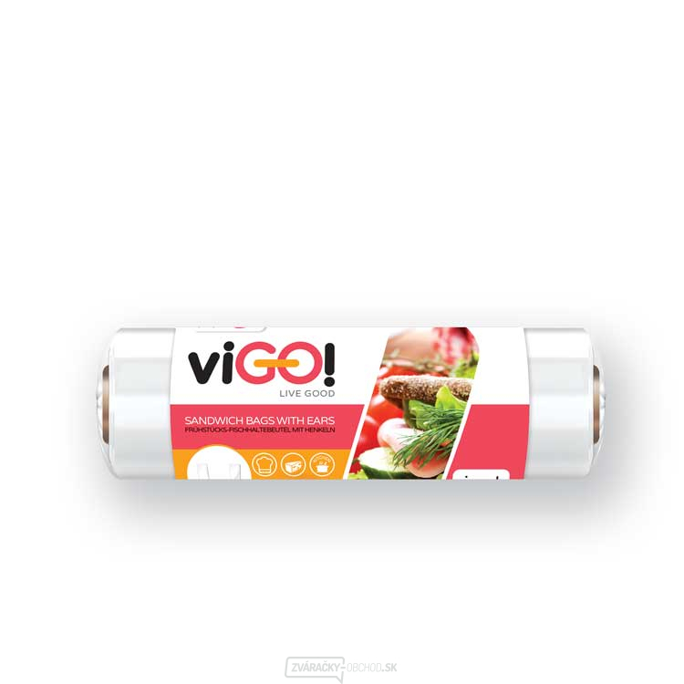 VIGO! Vrecká mikroténové s ušami 10 + 32x21cm - 150 ks