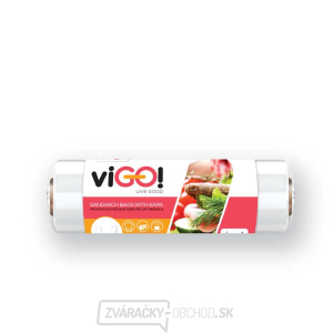 VIGO! Vrecká mikroténové s ušami 10 + 32x21cm - 150 ks