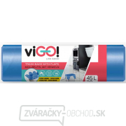 VIGO! Vrecia do odpadkových košov s uchami HD 45l/20 ks - modré gallery main image