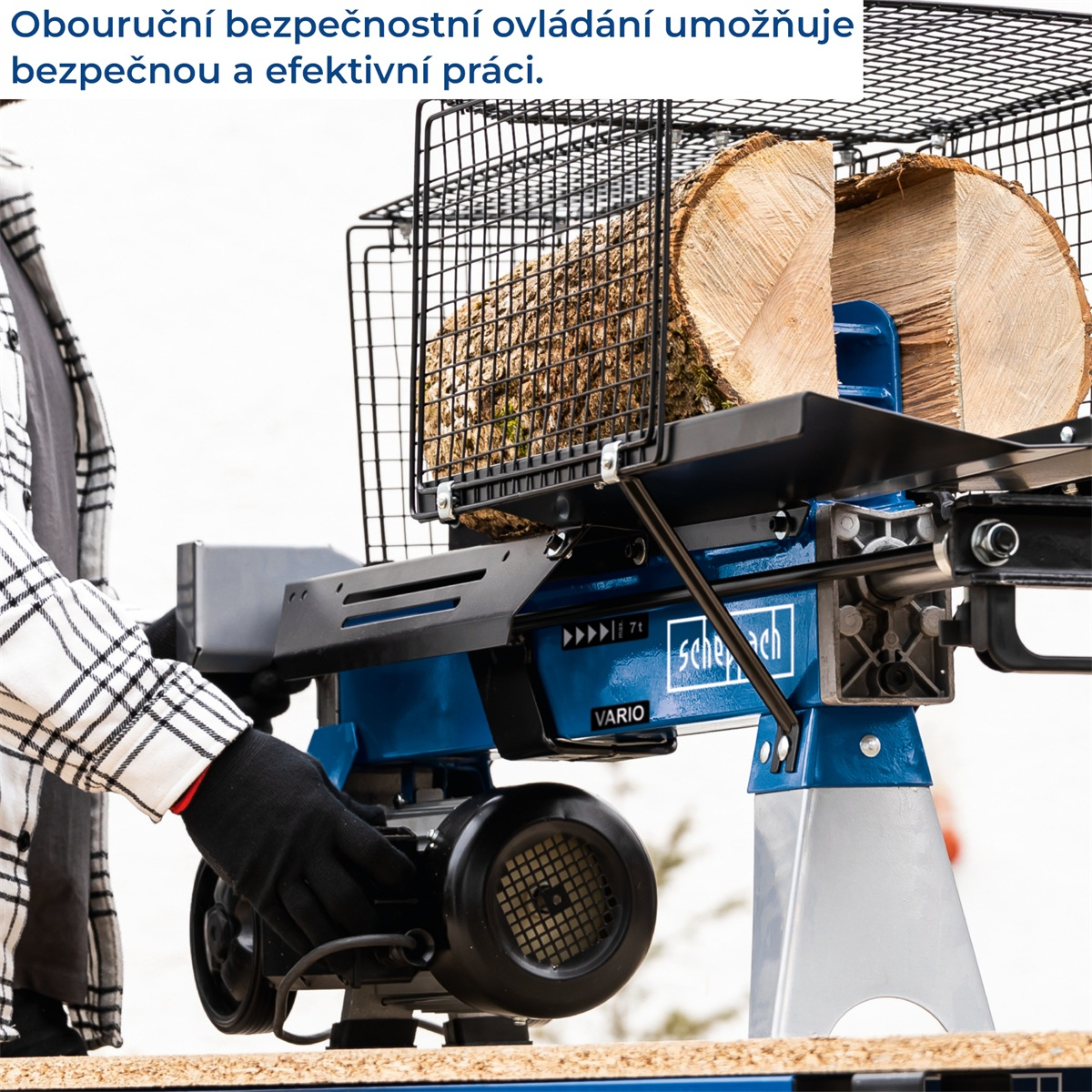Štiepačka na drevo Scheppach HL 760 LS 7t Náhľad