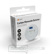 Detektor spalín Solight CO, 85 dB, biely náhled