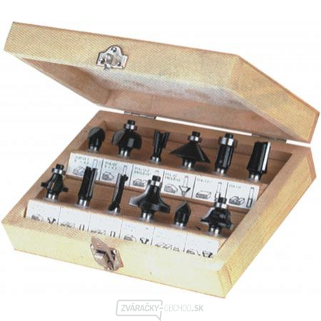 Sada fréz do dřeva 12 ks  FBR-12