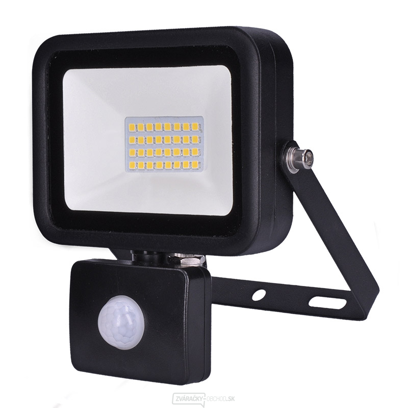 Solight LED reflektor PRO so senzorom, 30W, 2550lm, 5000K, IP44