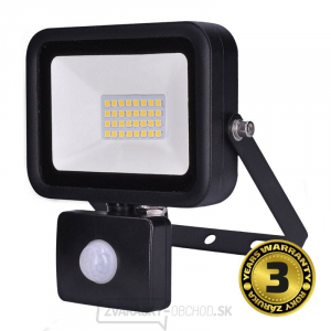 Solight LED reflektor PRO so senzorom, 30W, 2550lm, 5000K, IP44