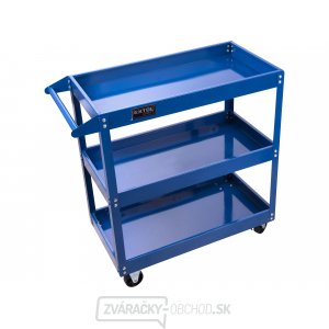 Vozík policový, 3police, max 120kg Vozík policový, 3police, max 120kg gallery main image