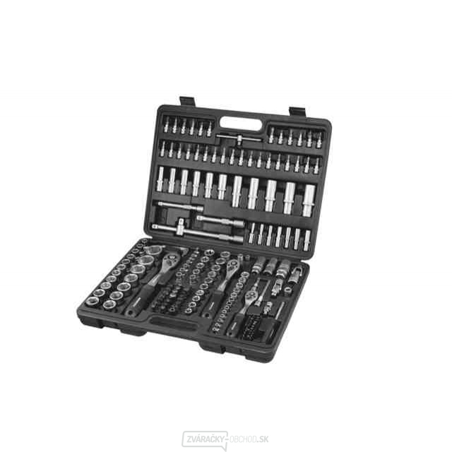 Gola sada Proteco 1/2", 3/8" a 1/4" s račňou 72z - 173 ks