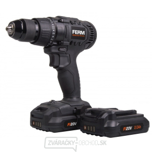 Aku vŕtačka Ferm CDM1141P Li-ion 20V - 2.0Ah - 2 batérie Aku vŕtačka Ferm CDM1141P Li-ion 20V - 2.0Ah - 2 batérie gallery main image