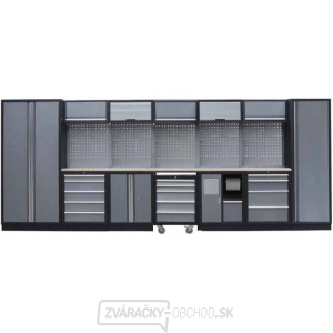 Zostava dielenského nábytku Procarosa PROFI XL Pracovná doska: drevená, Hmotnosť: 457 kg Zostava dielenského nábytku Procarosa PROFI XL Pracovná doska: drevená, Hmotnosť: 457 kg gallery main image