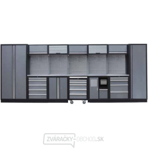 Zostava dielenského nábytku Procarosa PROFI XL Pracovná doska: nerezová, Hmotnosť: 477 kg Zostava dielenského nábytku Procarosa PROFI XL Pracovná doska: nerezová, Hmotnosť: 477 kg gallery main image