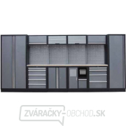 Zostava dielenského nábytku Procarosa PROFI L-II Pracovná doska: drevená, Hmotnosť: 386 kg Zostava dielenského nábytku Procarosa PROFI L-II Pracovná doska: drevená, Hmotnosť: 386 kg gallery main image