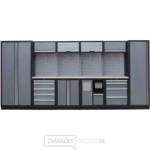 Zostava dielenského nábytku Procarosa PROFI L-II Pracovná doska: drevená, Hmotnosť: 386 kg Zostava dielenského nábytku Procarosa PROFI L-II Pracovná doska: drevená, Hmotnosť: 386 kg gallery main image