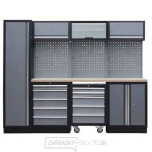 Zostava dielenského nábytku Procarosa PROFI MI Pracovná doska: drevená, Hmotnosť: 251 kg Zostava dielenského nábytku Procarosa PROFI MI Pracovná doska: drevená, Hmotnosť: 251 kg gallery main image