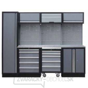 Zostava dielenského nábytku Procarosa PROFI MI Pracovná doska: nerezová, Hmotnosť: 263 kg Zostava dielenského nábytku Procarosa PROFI MI Pracovná doska: nerezová, Hmotnosť: 263 kg gallery main image