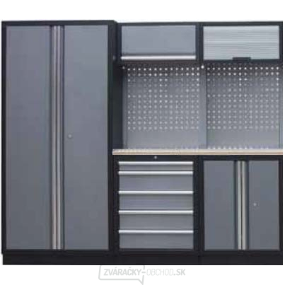 Zostava dielenského nábytku Procarosa PROFI SI Pracovná doska: drevená, Hmotnosť: 203 kg Zostava dielenského nábytku Procarosa PROFI SI Pracovná doska: drevená, Hmotnosť: 203 kg gallery main image