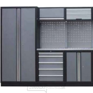 Zostava dielenského nábytku Procarosa PROFI SI Pracovná doska: nerezová, Hmotnosť: 211 kg Zostava dielenského nábytku Procarosa PROFI SI Pracovná doska: nerezová, Hmotnosť: 211 kg gallery main image