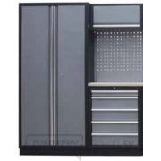 Zostava dielenského nábytku Procarosa PROFI XS-III Pracovná doska: drevená, Hmotnosť: 152 kg Zostava dielenského nábytku Procarosa PROFI XS-III Pracovná doska: drevená, Hmotnosť: 152 kg gallery main image