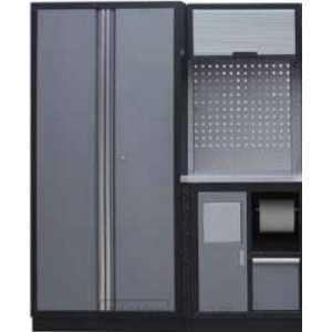 Zostava dielenského nábytku Procarosa PROFI XS-V Pracovná doska: nerezová, Hmotnosť: 143 kg Zostava dielenského nábytku Procarosa PROFI XS-V Pracovná doska: nerezová, Hmotnosť: 143 kg gallery main image