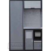 Zostava dielenského nábytku Procarosa PROFI XS-VII Pracovná doska: nerezová, Hmotnosť: 122 kg Zostava dielenského nábytku Procarosa PROFI XS-VII Pracovná doska: nerezová, Hmotnosť: 122 kg gallery main image