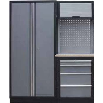 Zostava dielenského nábytku Procarosa PROFI XS-II Pracovná doska: drevená, Hmotnosť: 146 kg